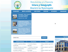 Tablet Screenshot of nyamagabe.gov.rw